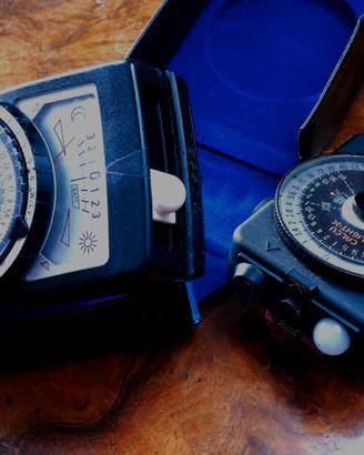 2 esposimetri LUNASIX F e QUANTUM Calcu Light X