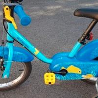 bici b-twin bambino 3-5 anni 14 pouces