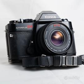 Konica autoreflex T4 + Konica AR 40/1,8