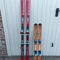 Sci salomon Equipe 10 3v h 176 cm e Rossignol h110