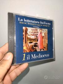 CD ROM "La Letteratura italiana" - Vol. 1