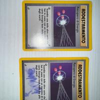 Carte Pokemon Recupero Energia - PREZZO TRATTABILE