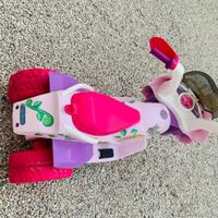 Moto elettrica Barbie