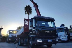 IVECO EUROCARGO 100E22 GRU E RIBALTABILE