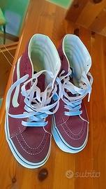 Vans platform bordeaux 