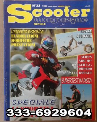 RIVISTA SCOOTER MAGAZINE n. 32 ANNO 1997