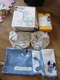 Tiralatte manuale, sacchetti latte