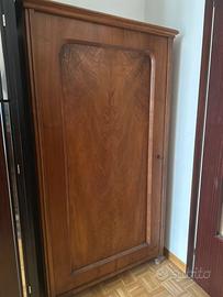 Armadio noce massello biondo