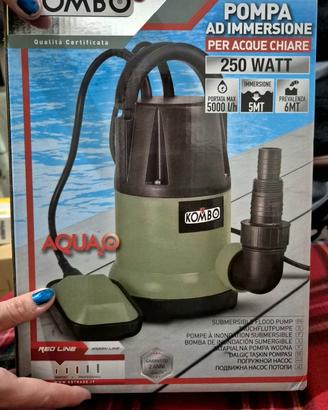 Pompa ad Immersione KOMBO per acque chiare