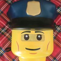 maschera lego in plastica 