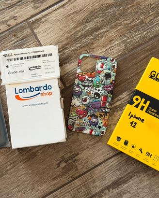 Apple iPhone 12 NERO/BLACK RICONDIZIONATO A+