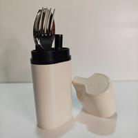 Set posate Pic nic  Colibrì design P. Spagnolo 