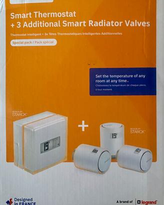 Valvole termostatiche wireless Netatmo