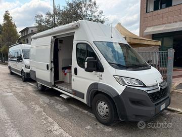 Citroen jumper autocarro trasporto moto