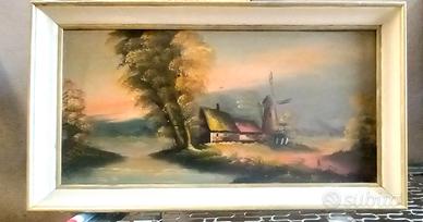 Quadro olio su tela