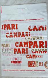 Sacchetto Campari vintage anni 80-90 in plastica. 