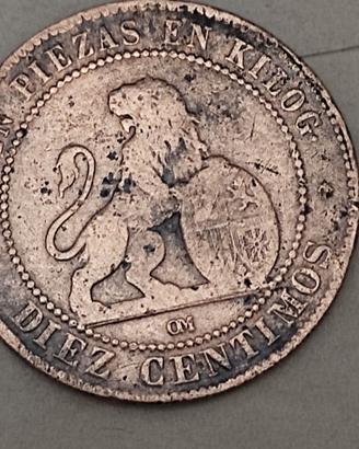 peseta1966 con 10 cent 1870