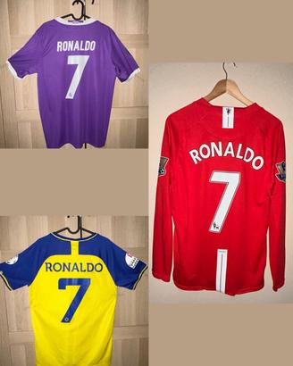 Lotto 3 maglie CR7