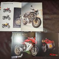 Brochure Mv Agusta F3 800 Ago & Ducati Monster.
