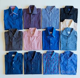 Lotto 13 Camicie Uomo Varie Marche/Taglie stock
