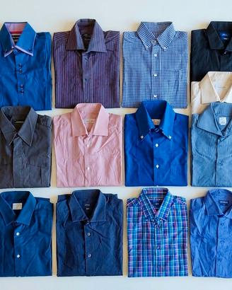 Lotto 13 Camicie Uomo Varie Marche/Taglie stock
