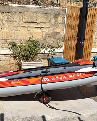 Kayak Aquamarina Memba 390 + Accessori