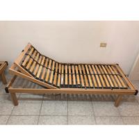 Rete Motorizzata Elettrica singola Legno 80x190