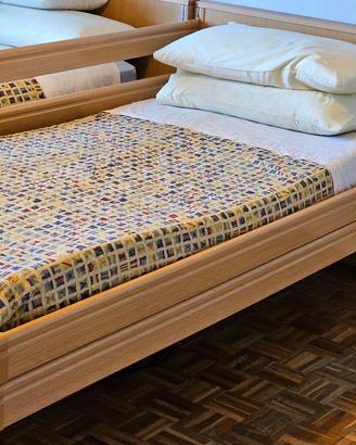 Letto elettrico con materasso antidecubito 