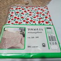 Tovaglia rettangolare 100% cotone nuova