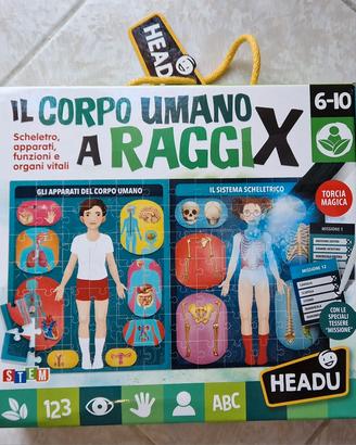 Headu il corpo umano a raggi X - puzzle