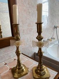 Candelieri Vintage in metallo