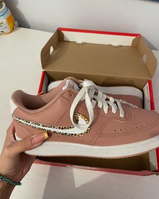 Scarpe costumizzate/personalizzate Nike rosa