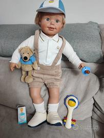 Bambola vintage grande