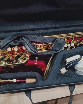 Sassofono contralto Drop E Sax in ottone Kit Italia