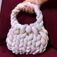 Chunky bag realizzata a mano