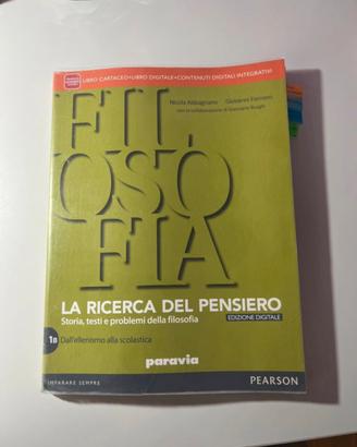 “La ricerc4 del pensiero, 1B” + quad. del sapere