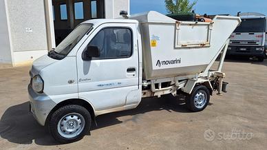 vasca raccolta rifiuti su Ercolino a benzina