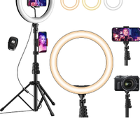 UPhitnis 12" Ring Light, Luce per Selfie, 63" LED