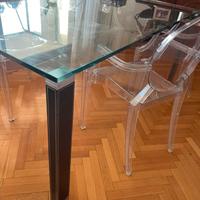 Tavolo in cristallo 80x160