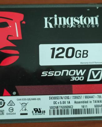 HD SSD 120GB KINGSTON NOV 300 V