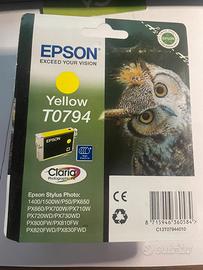 Cartuccia Originale Epson T0794 gialla