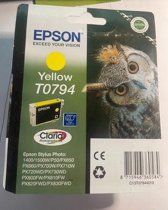 Cartuccia Originale Epson T0794 gialla