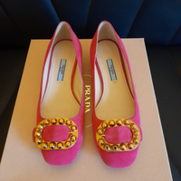 Scarpe Prada rosa originali numero 35