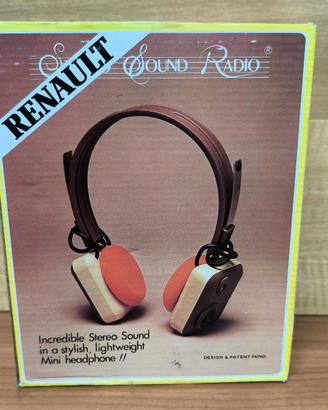 Radio cuffie Renault in box
