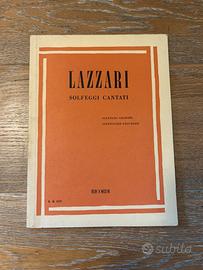 Libro Solfeggi Cantati