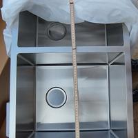 Lavello cucina 2 vasche in acciaio inox 