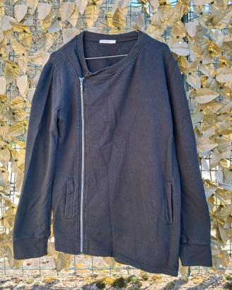 Maglione nero elegante con zip Angel Devil