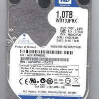 HD 2.5" wd10jpvx 5400rpm, 1 tb, sata 6 gb/s