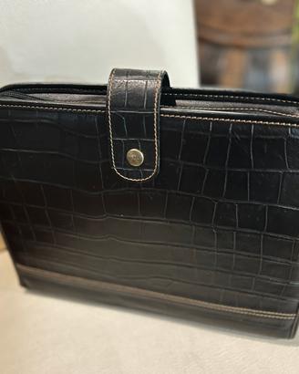 Cartella in pelle porta Tablet/documenti