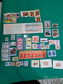 Mini collezione di francobolli